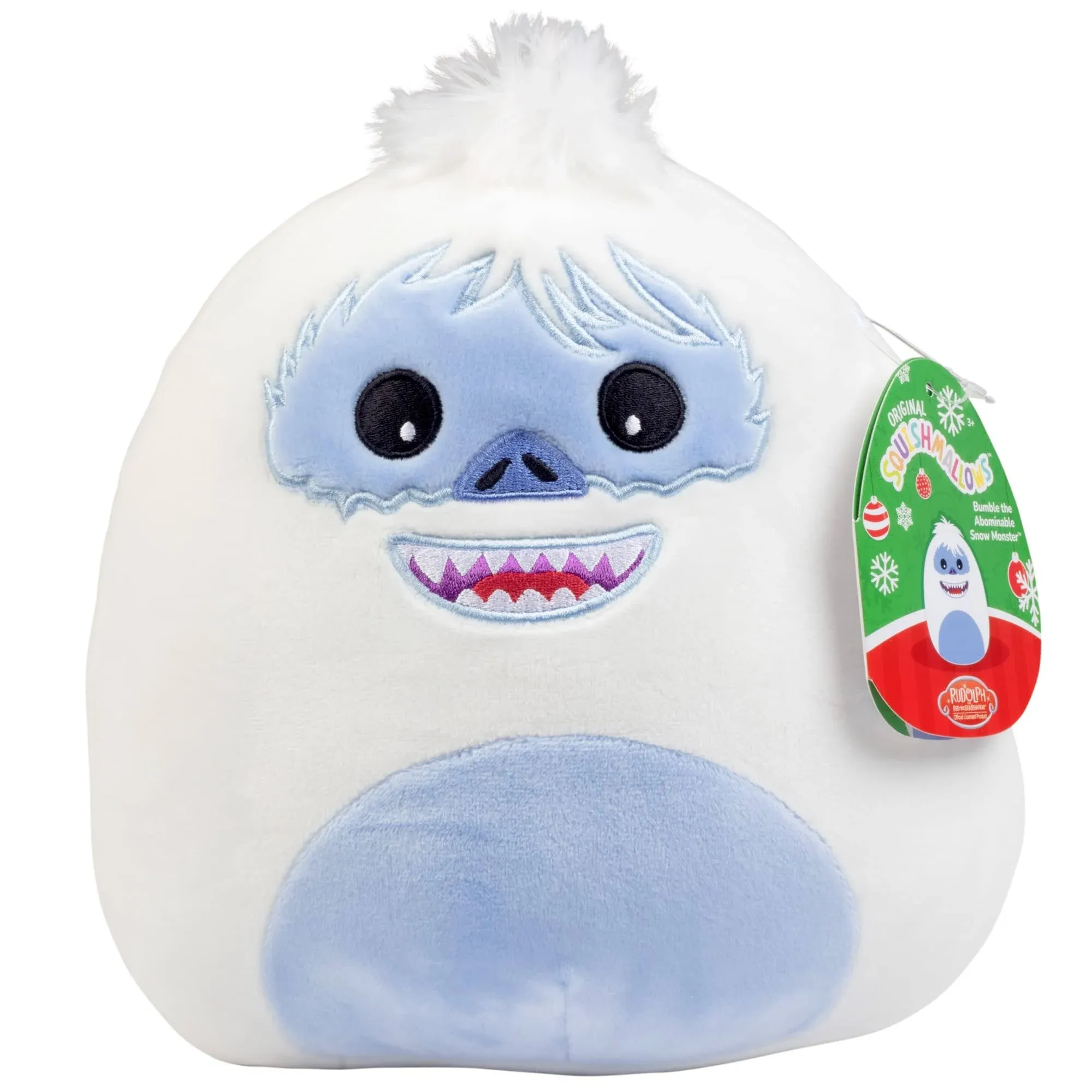 Squishmallows 8" Abominable Snowman - Kellytoy Christmas Plush - Collectible Soft ...