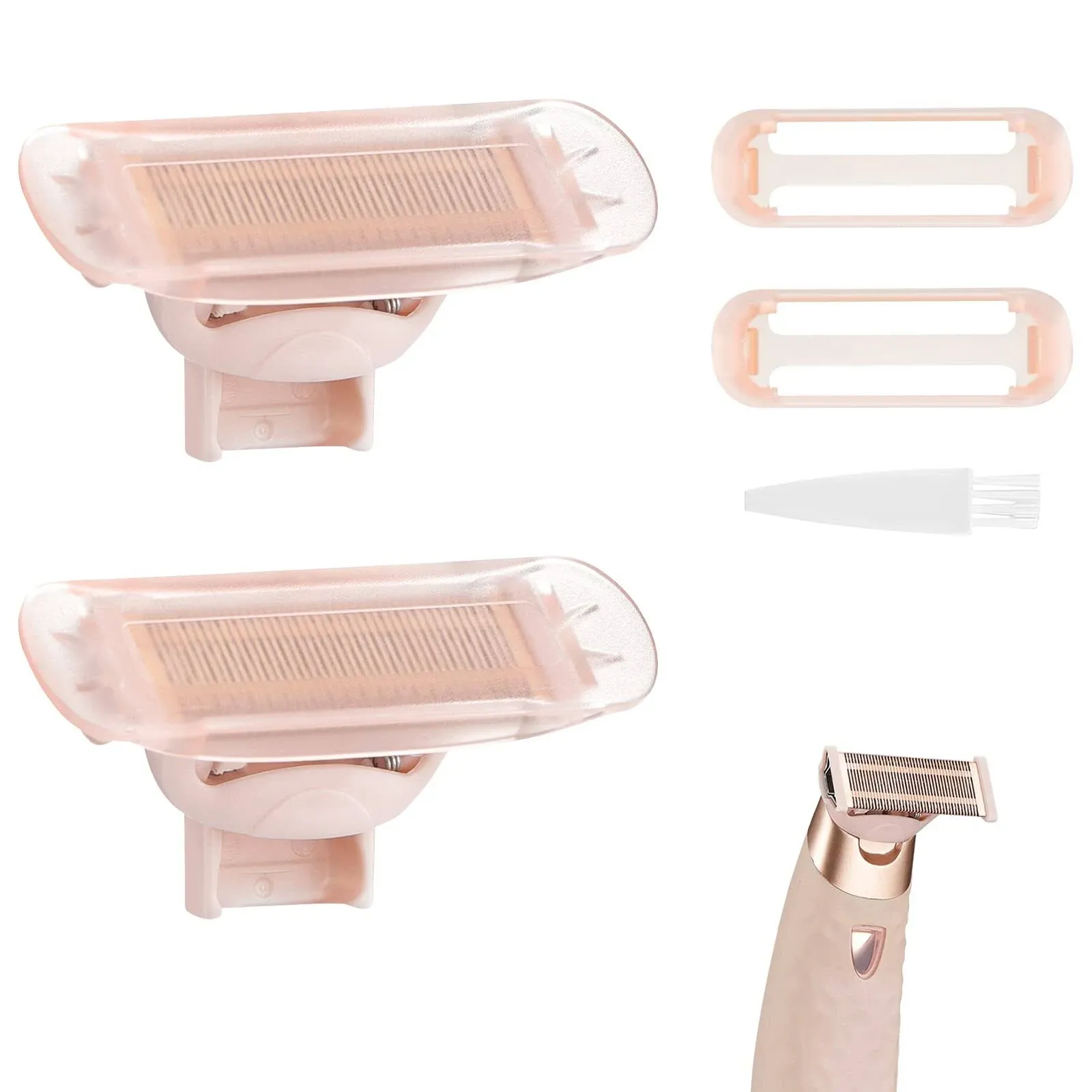 Razor Replacement Heads Fit for Flawless Nu Razor, Finishing Touch Razor for ...