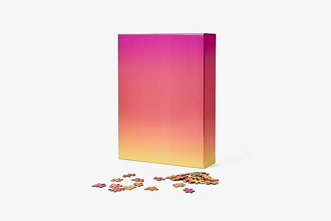 Gradient Puzzle 1000 piece - Pink/Yellow