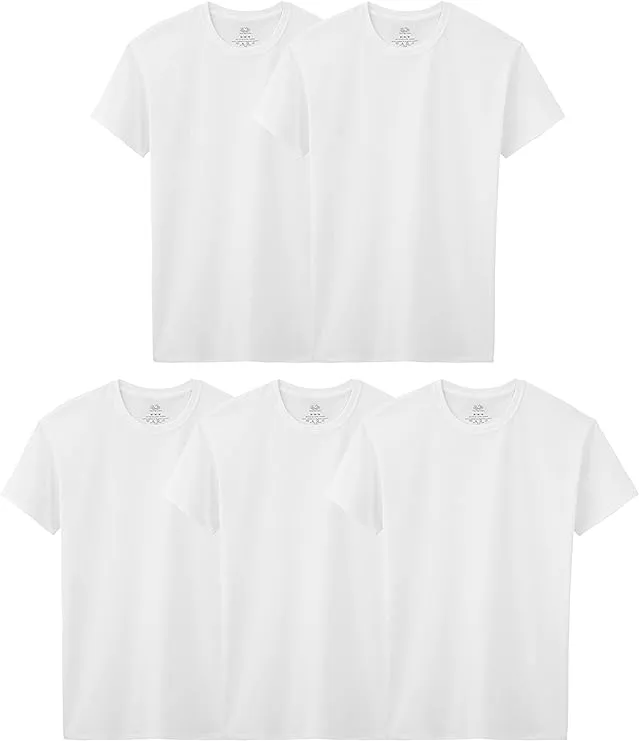 Fruit of the Loom Boys' Eversoft Cotton Undershirts, T Shirts & Tank Tops