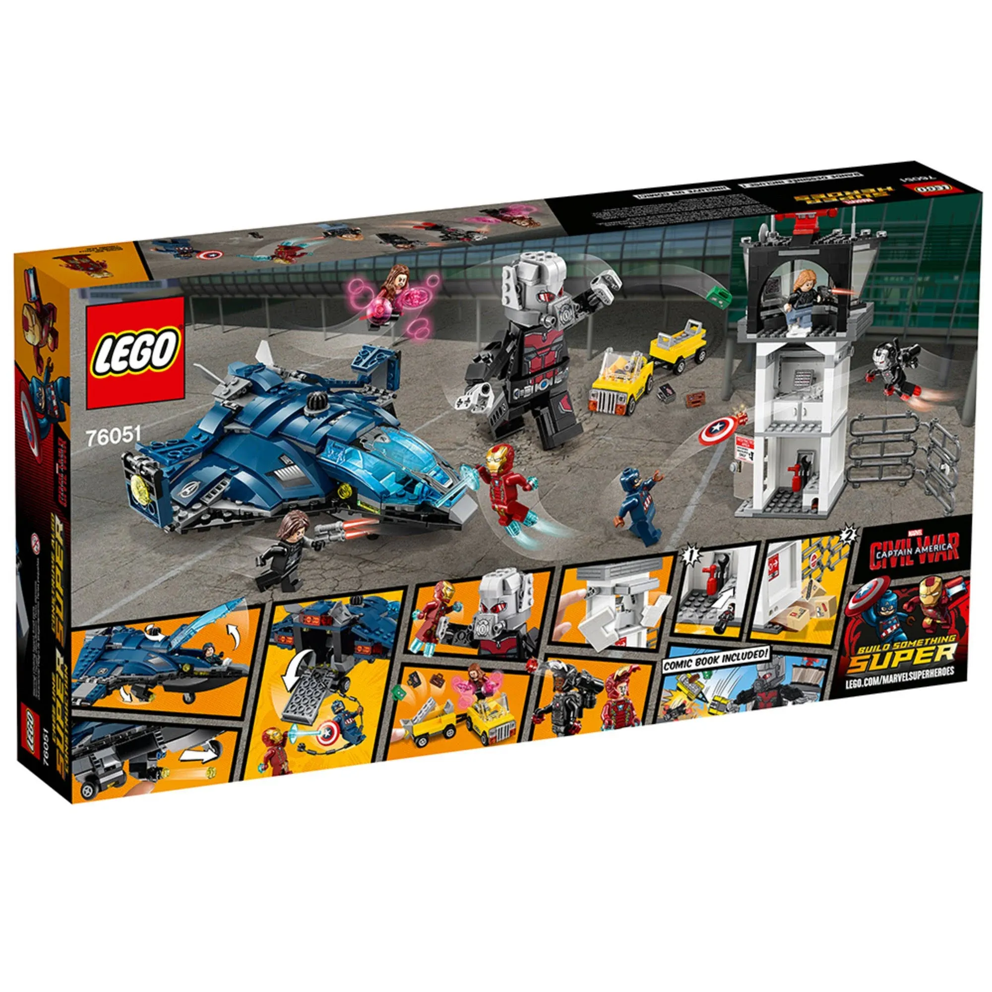 Lego Super Heroes Hero Airport Battle 76051