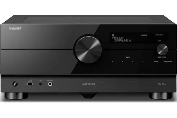 Yamaha AVENTAGE 9.2 Channel AV Receiver With 8K HDMI & MusicCast - RX-A6ABL