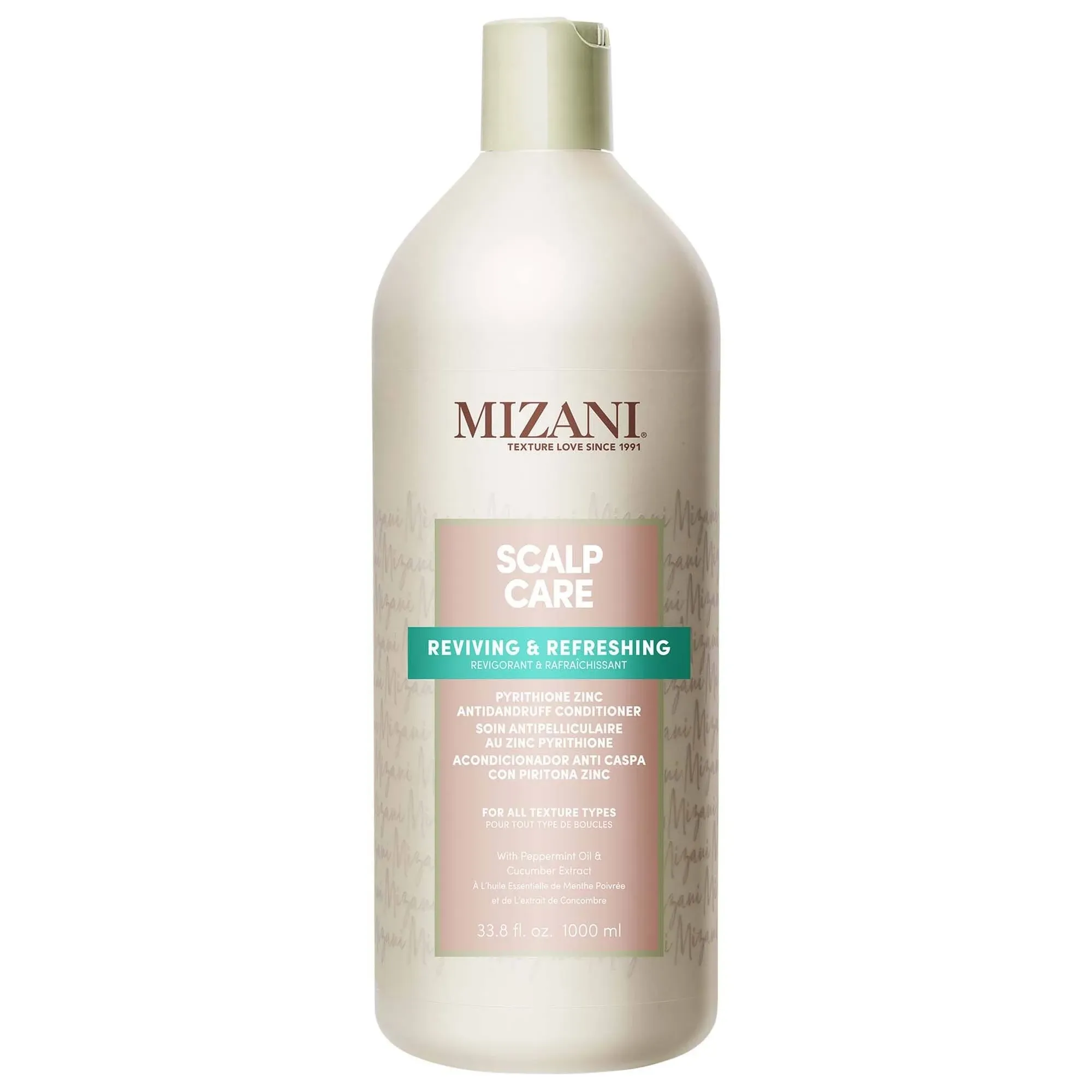 Mizani Scalp Care Dandruff Conditioner | Pyrithione Zinc | Controls Scalp Flaking & Itching | For Curly Hair