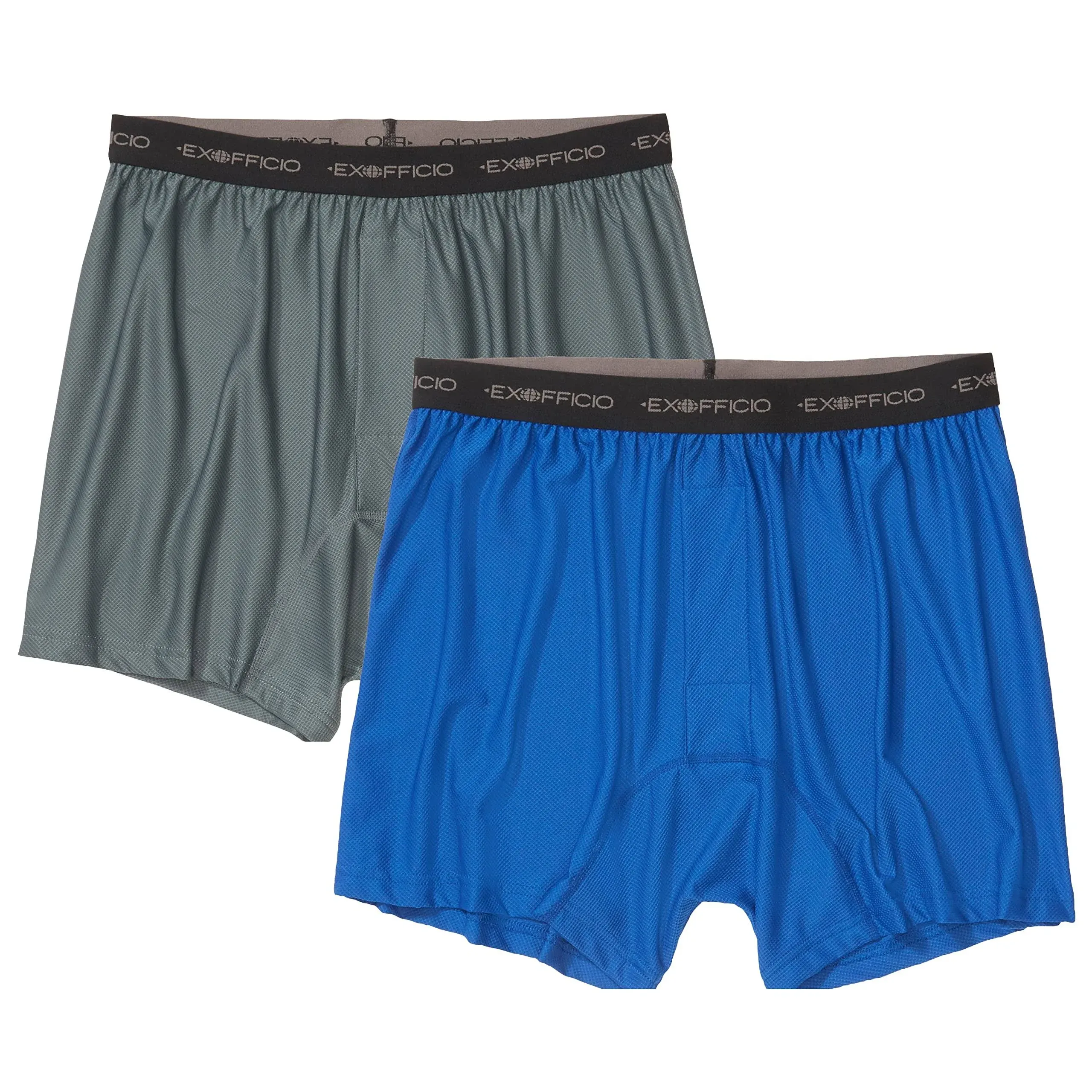 ExOfficio Mens Give-n-go Boxer Shorts 2 Pack