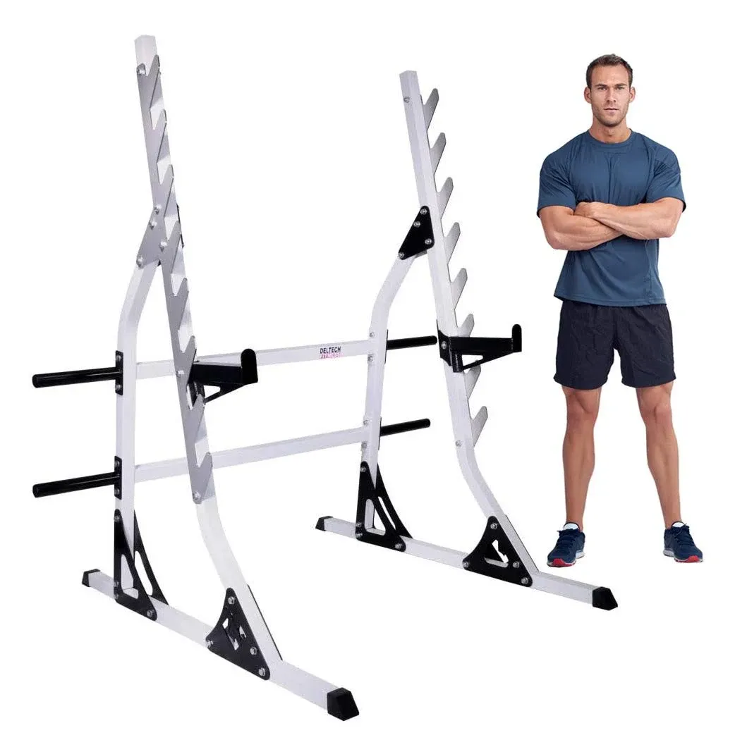 Squat Rack (DF4400) by Deltech Fitness