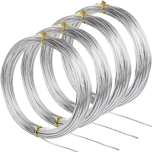 16 Gauge Aluminum Wire 131.2Ft Silver 16 D1.5mm, 