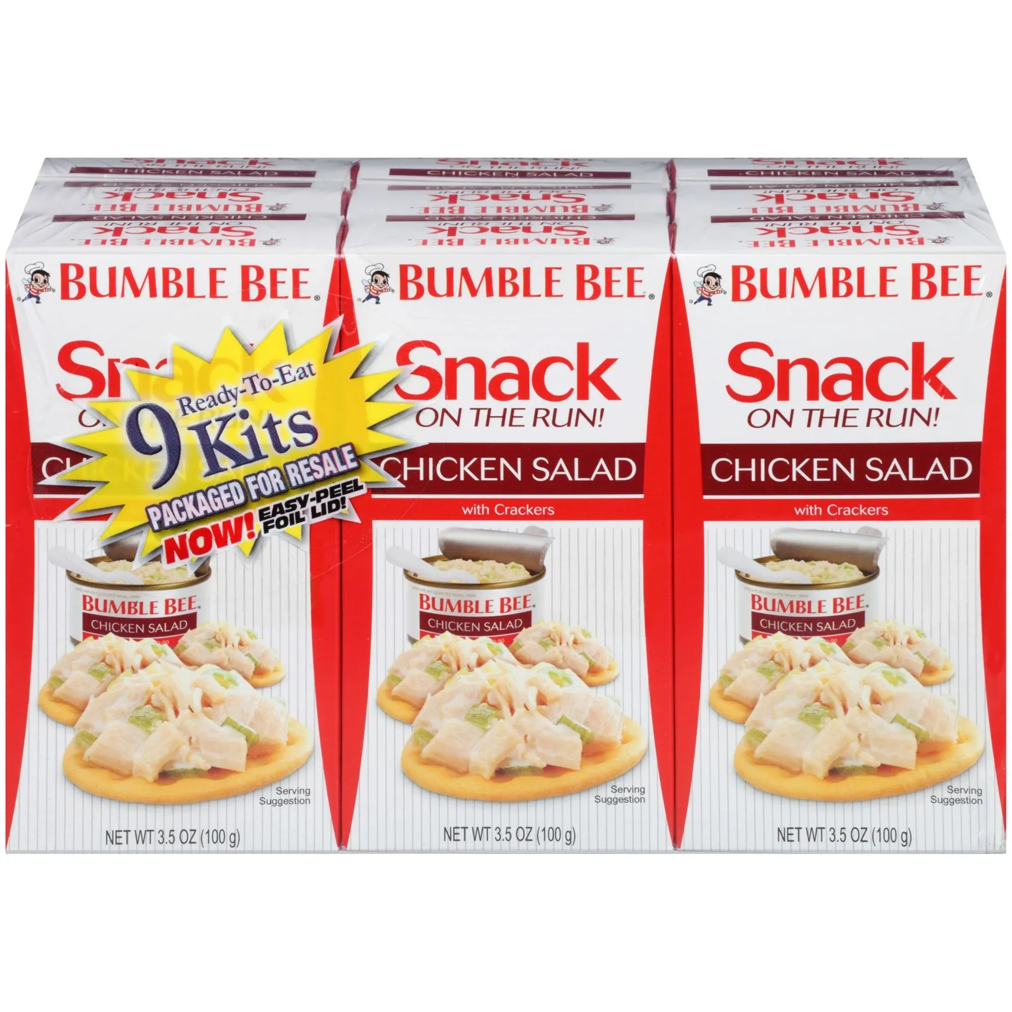 Bumble Bee Snack on the Run Chicken Salad with Crackers Kit