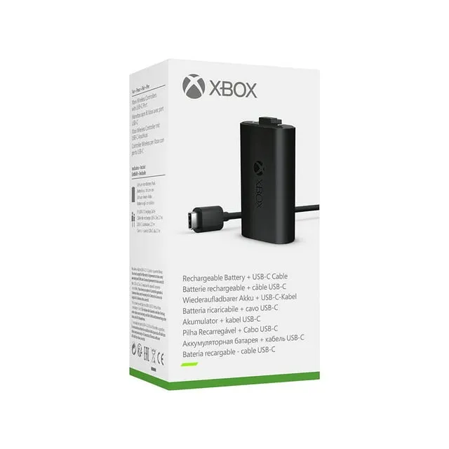 Microsoft Xbox Rechargeable Battery + USB-C Cable