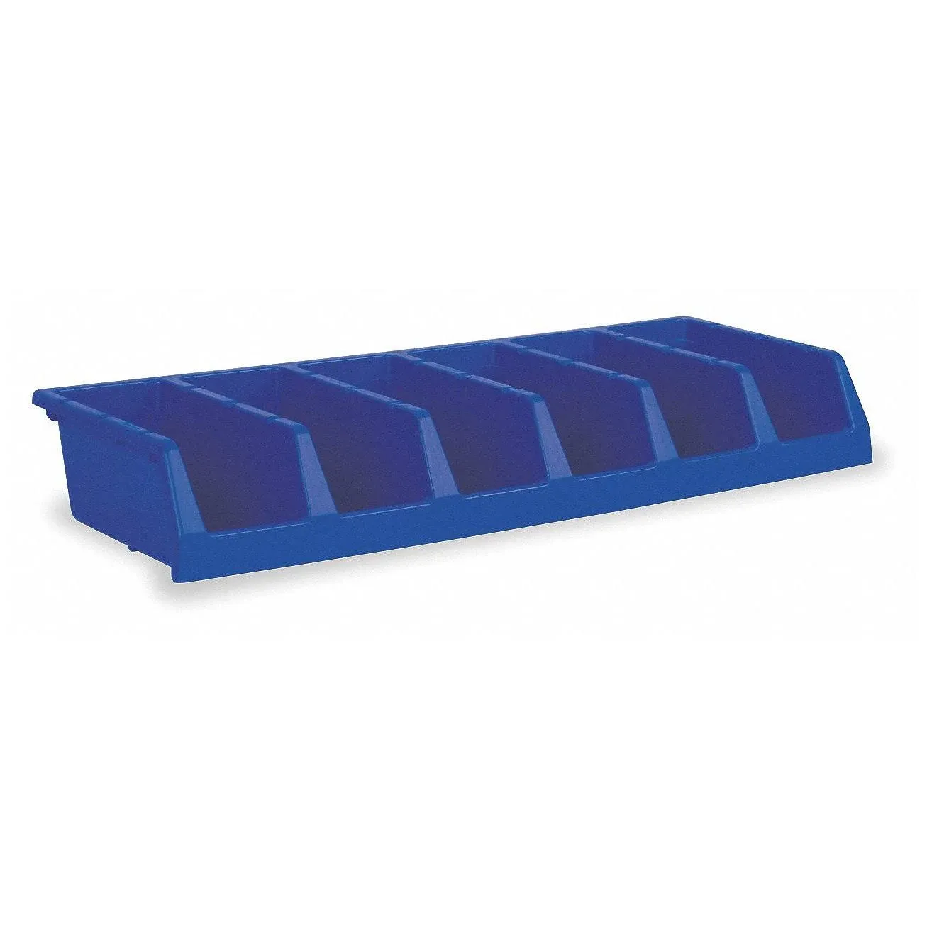 Akro-Mils 30312BLUE Blue Shelf Bin, 33"L x 12"W x 5"H