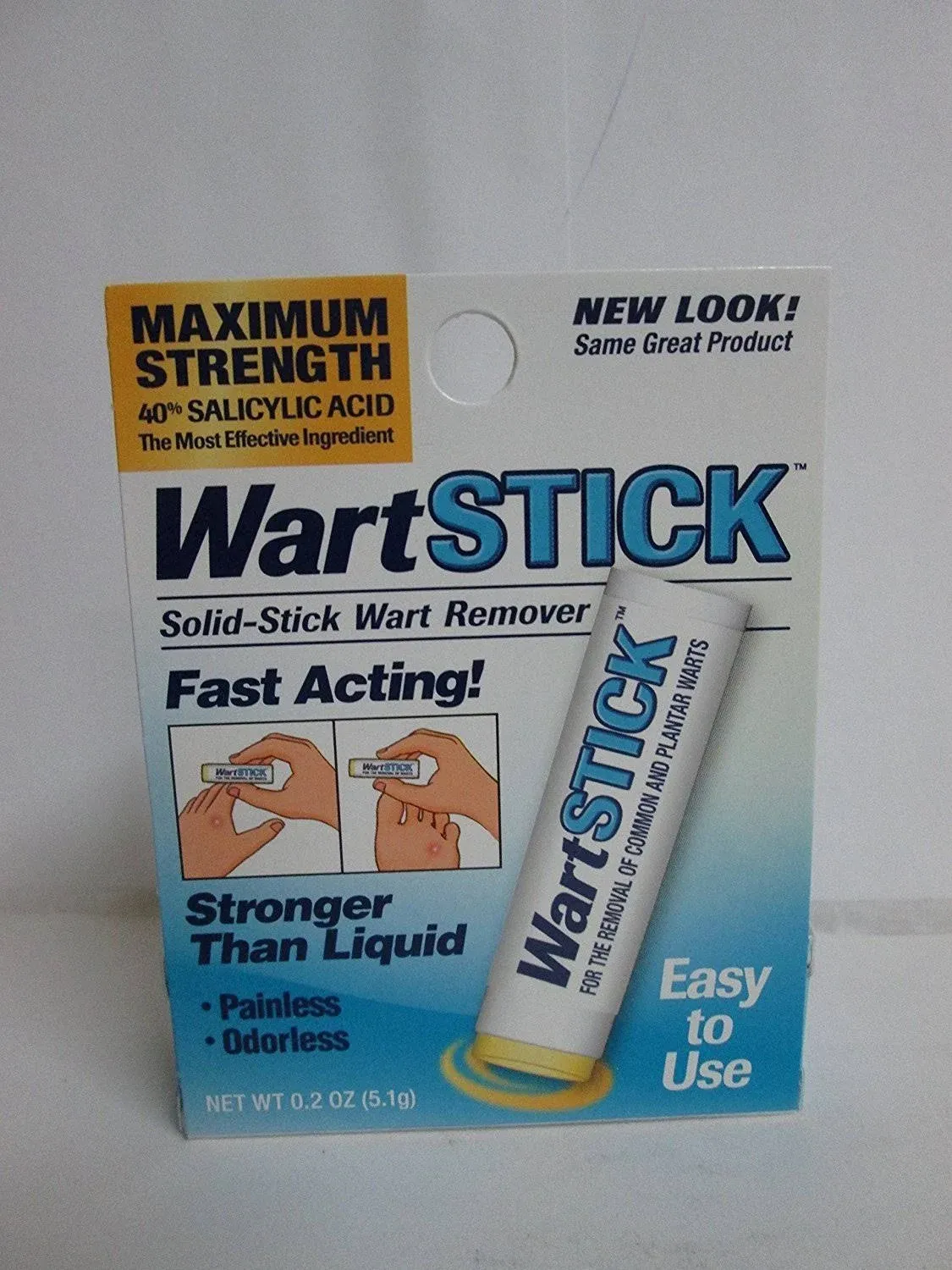 Maximum Strength Salicylic Acid Solid-Stick Common and Plantar Wart Remover 0.2 Oz