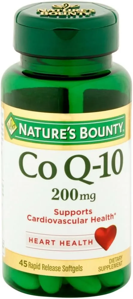 Nature's Bounty CoQ10 200mg 45 Softgels