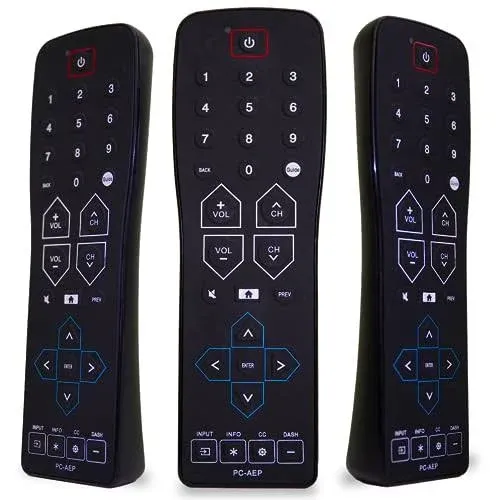 Universal Water-Resistant television Remote | PC-AEP Pure Control Advanced ...