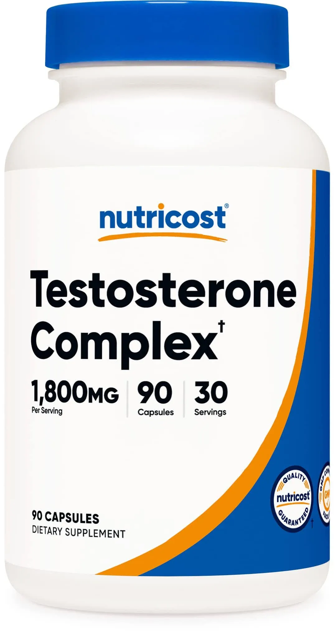 Nutricost Testosterone Support Complex (90 Capsules) -1800mg Per Serving