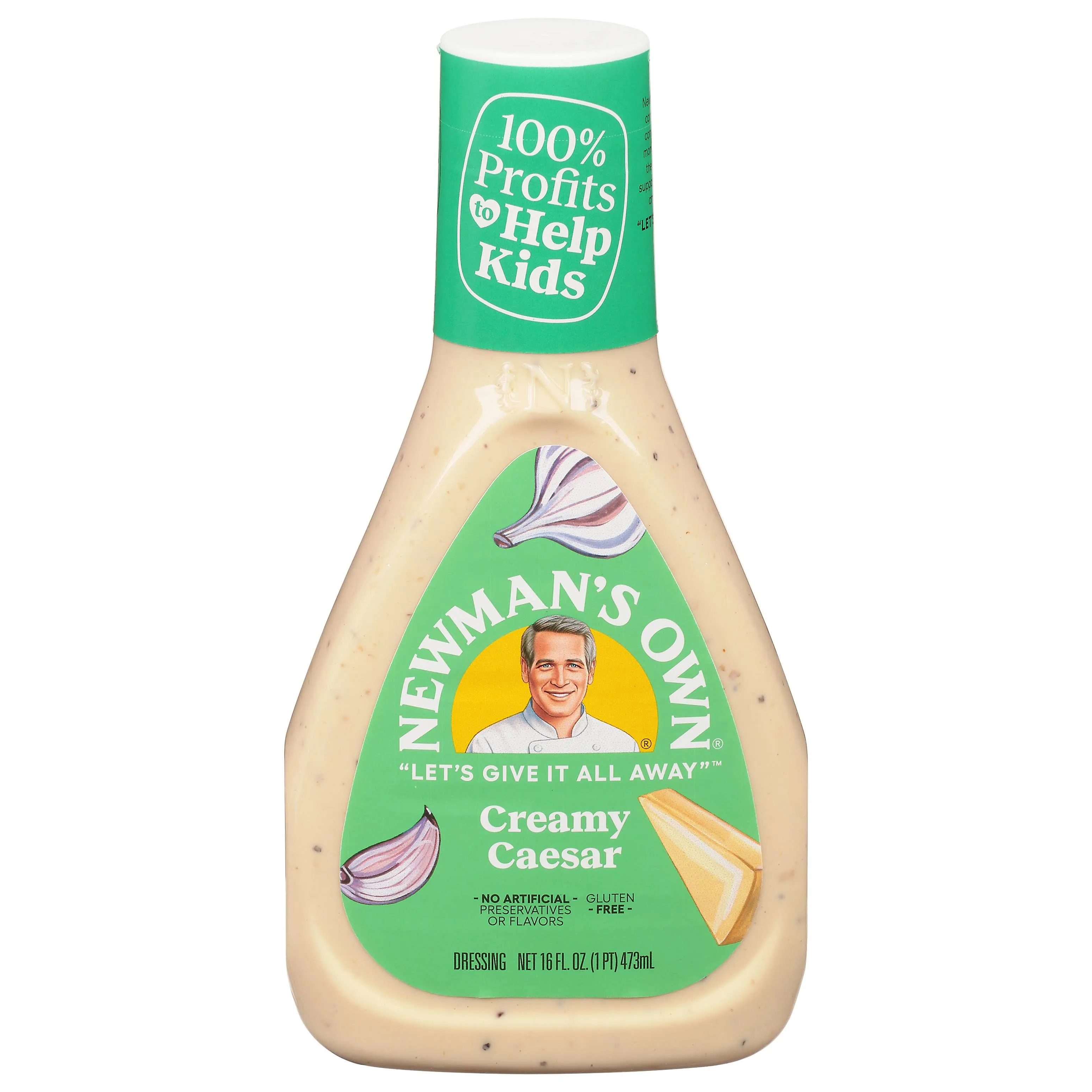 "Newman's Own Creamy Caesar Dressing"