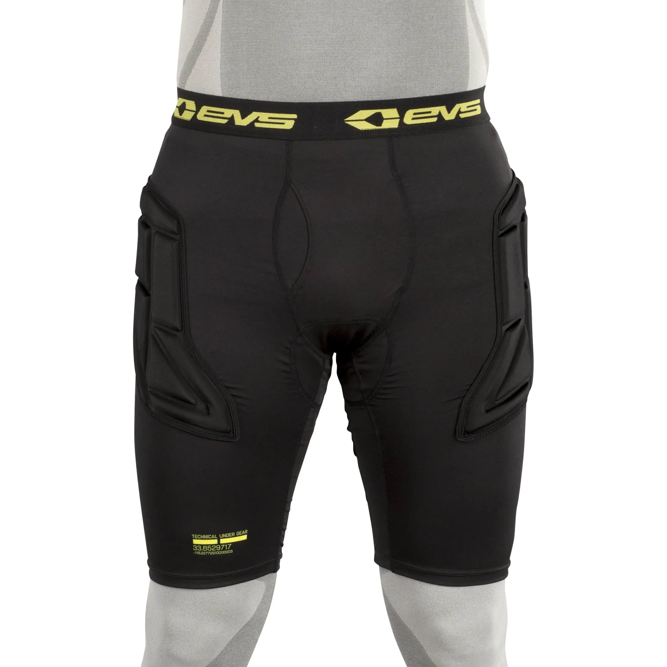 EVS TUGBOTPAD-BK-M Padded Shorts Md Black