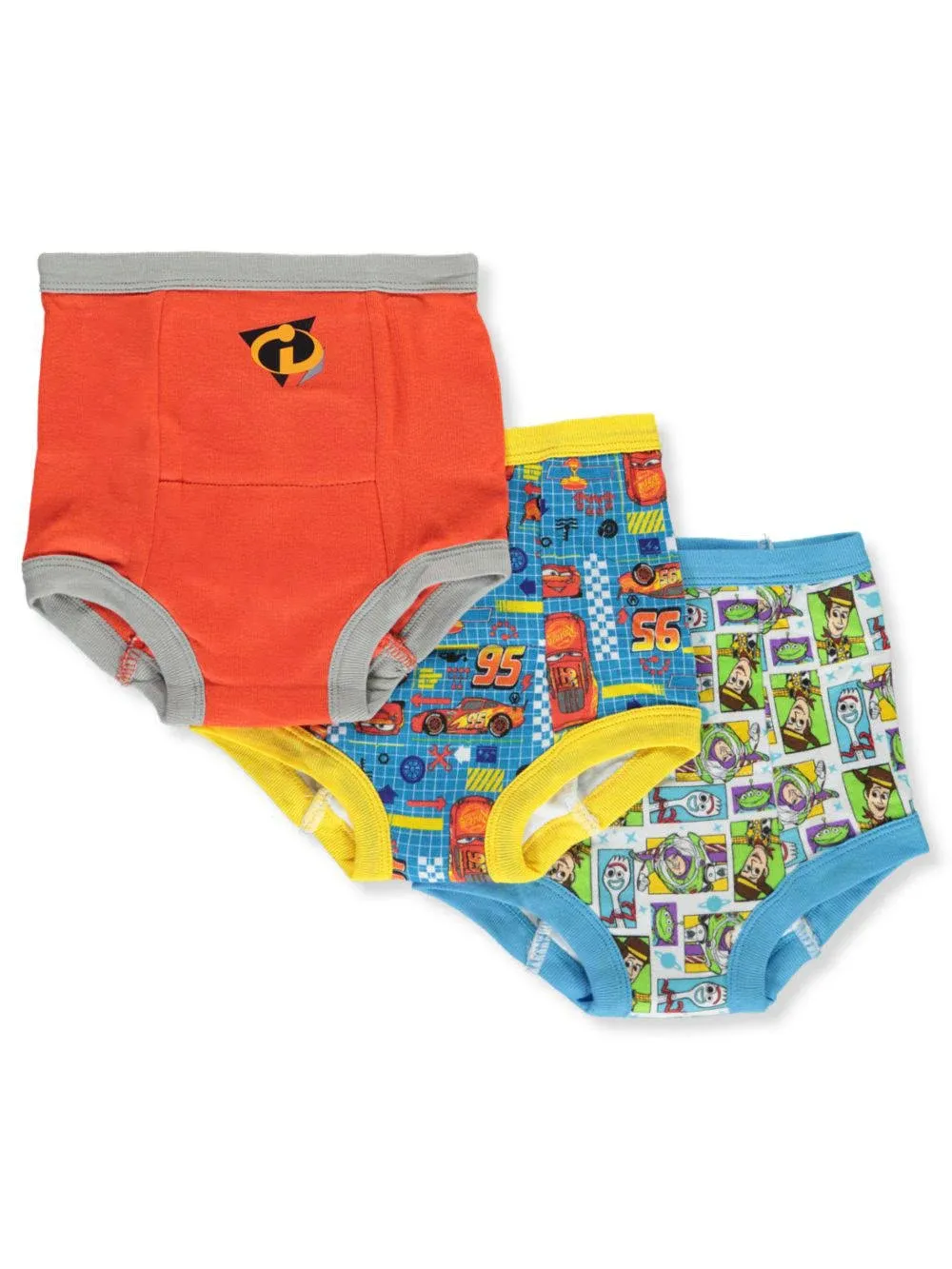 Disney Toy Story 3-Pack Training Pants with Chart and Stickers