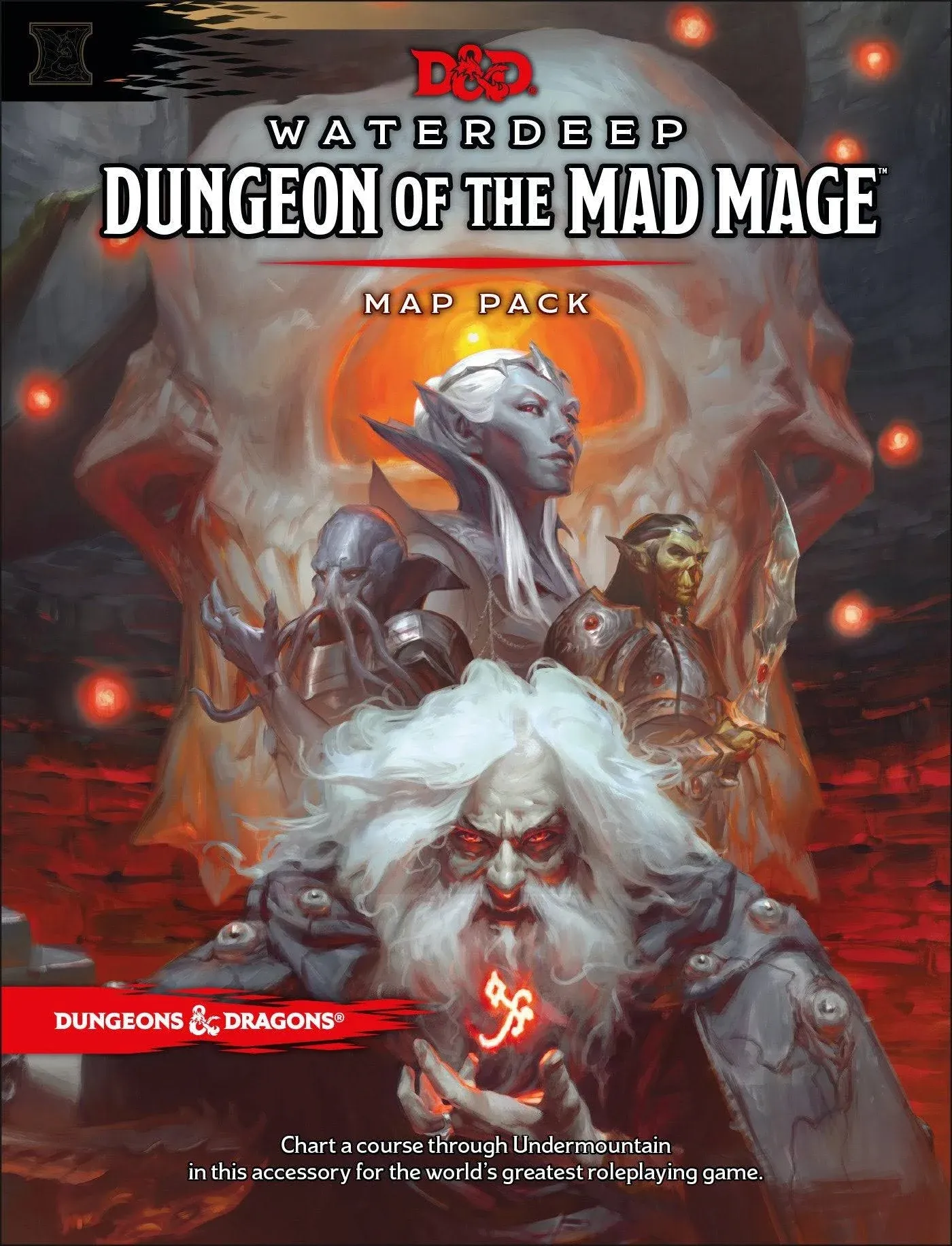 Dungeons & Dragons: Dungeons & Dragons Waterdeep: Dungeon of the Mad Mage Maps and Miscellany (Accessory, D&d Roleplaying Game) (Book)