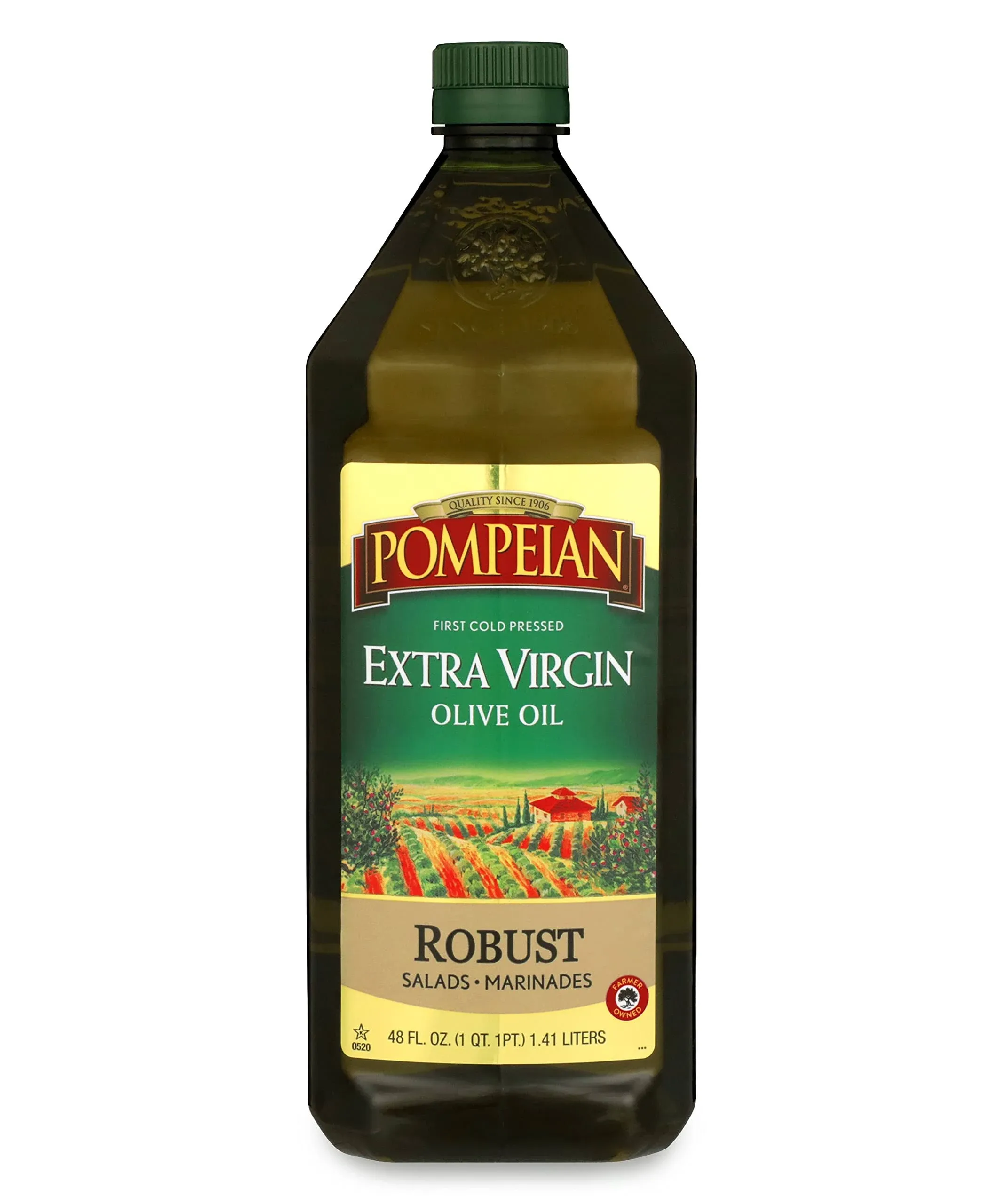 Pompeian Robust Extra Virgin Olive Oil - 68 fl oz