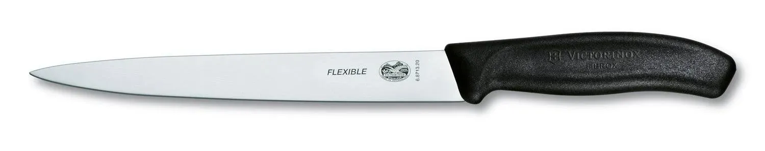 Victorinox Swiss Classic 8-Inch Fillet Knife, with Straight Flexible Blade, Multicolor