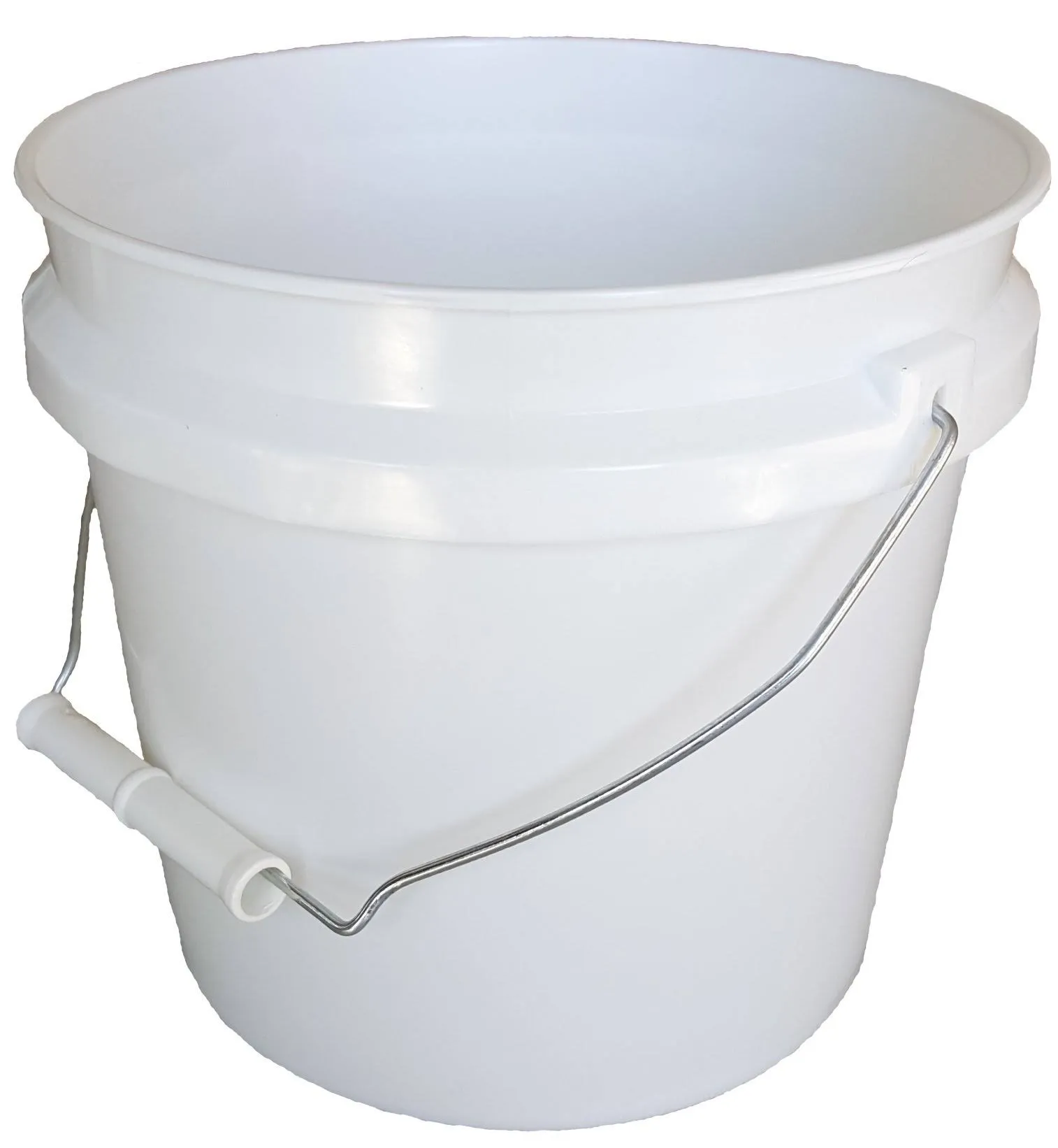 Leaktite 744456 1-Gallon White Plastic Pail Paint Pail/Container