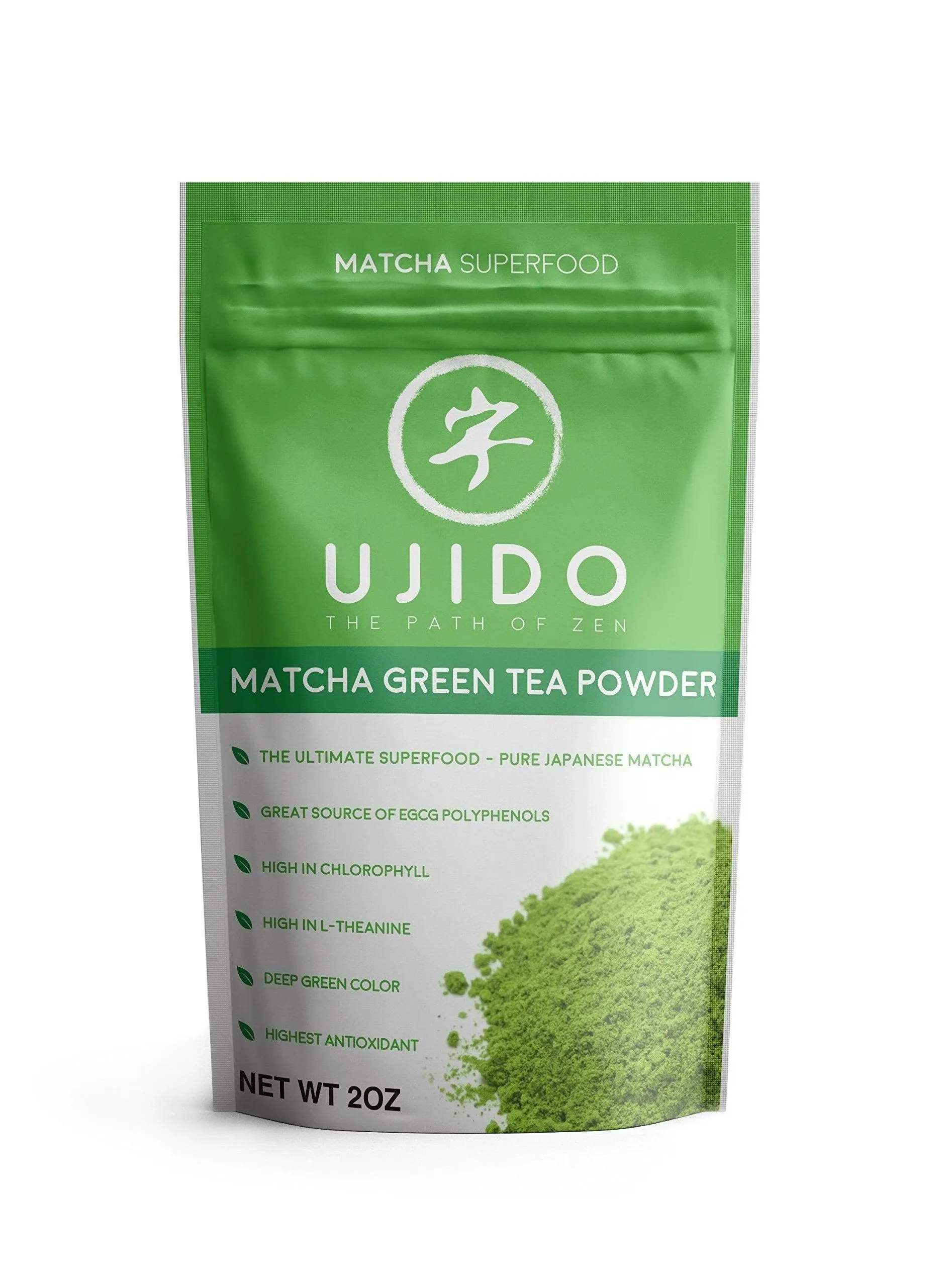 Ujido Japanese Matcha Green Tea Powder – Ceremonial Blend (2 oz)