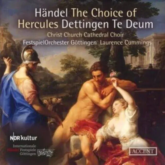 Handel (1685-1759) - The Choice Of Hercules, Dettingen Te Deum: Cummings / Gottingen Festival O D.moore F.wyn R.kelly - Import 2 CD