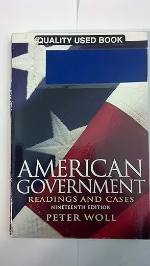 American Government: Readings and Cases