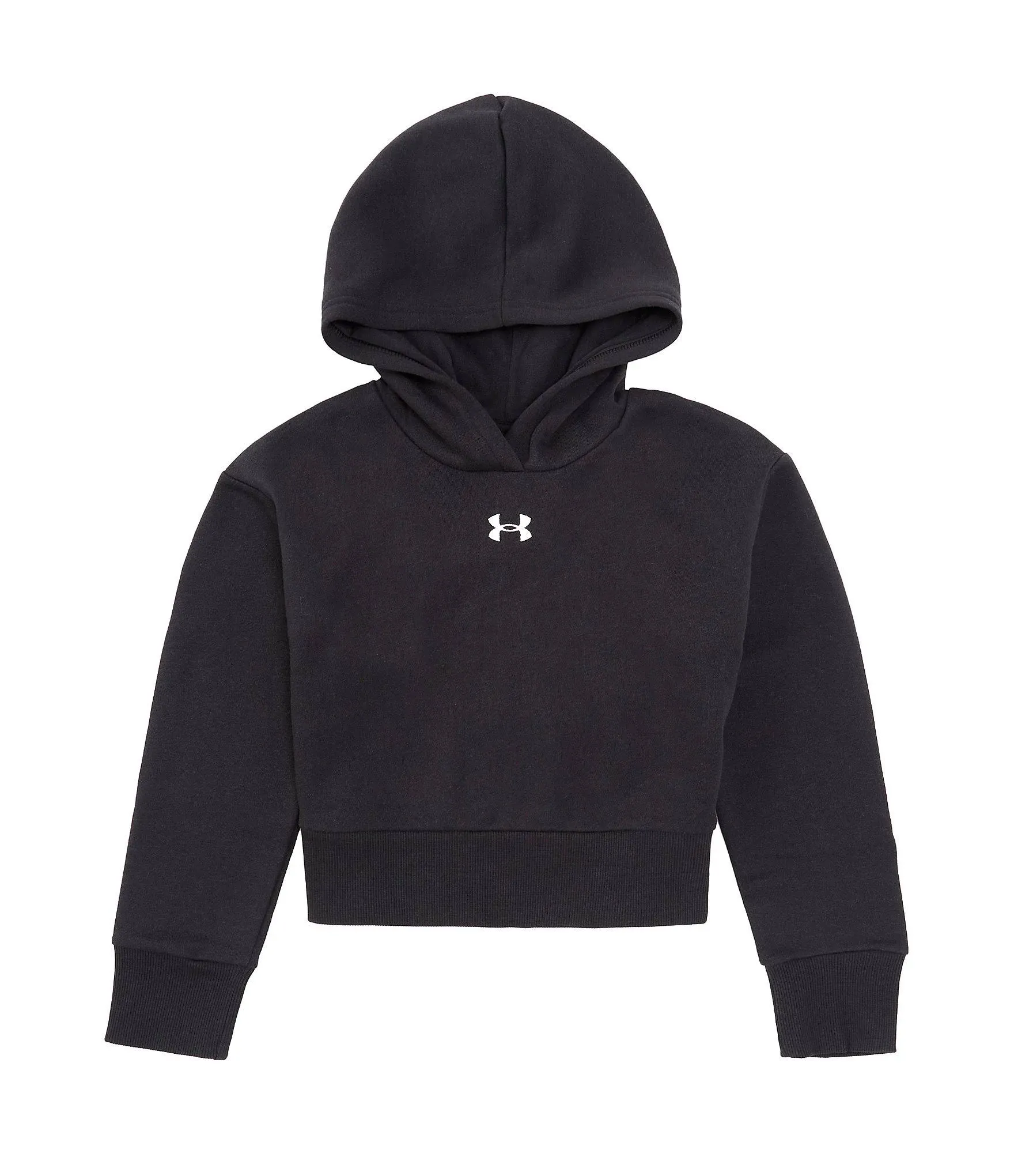 Girls' Under Armour Rival Fleece Crop Hoodie