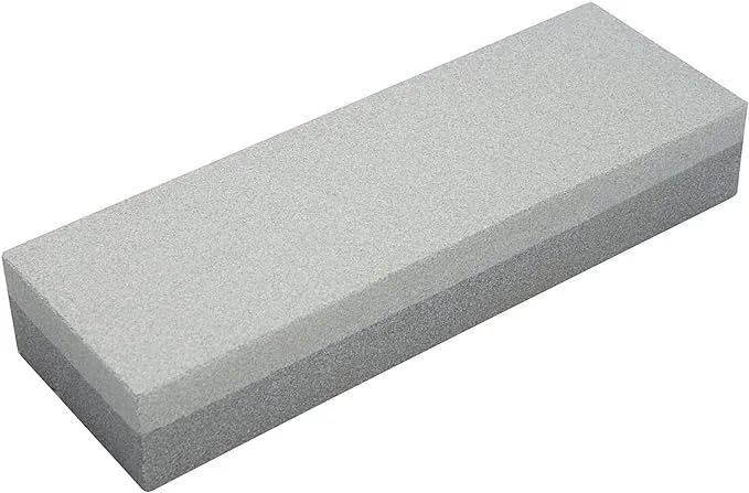 Bora 501057 Fine/Coarse Combination Sharpening Stone, Aluminum Oxide Gray, 6"