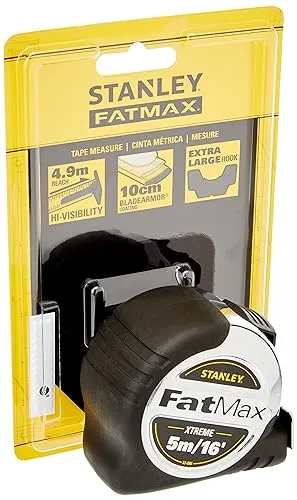 Stanley FatMax Xtreme 5m/16ft Tape Measure, 5-33-886