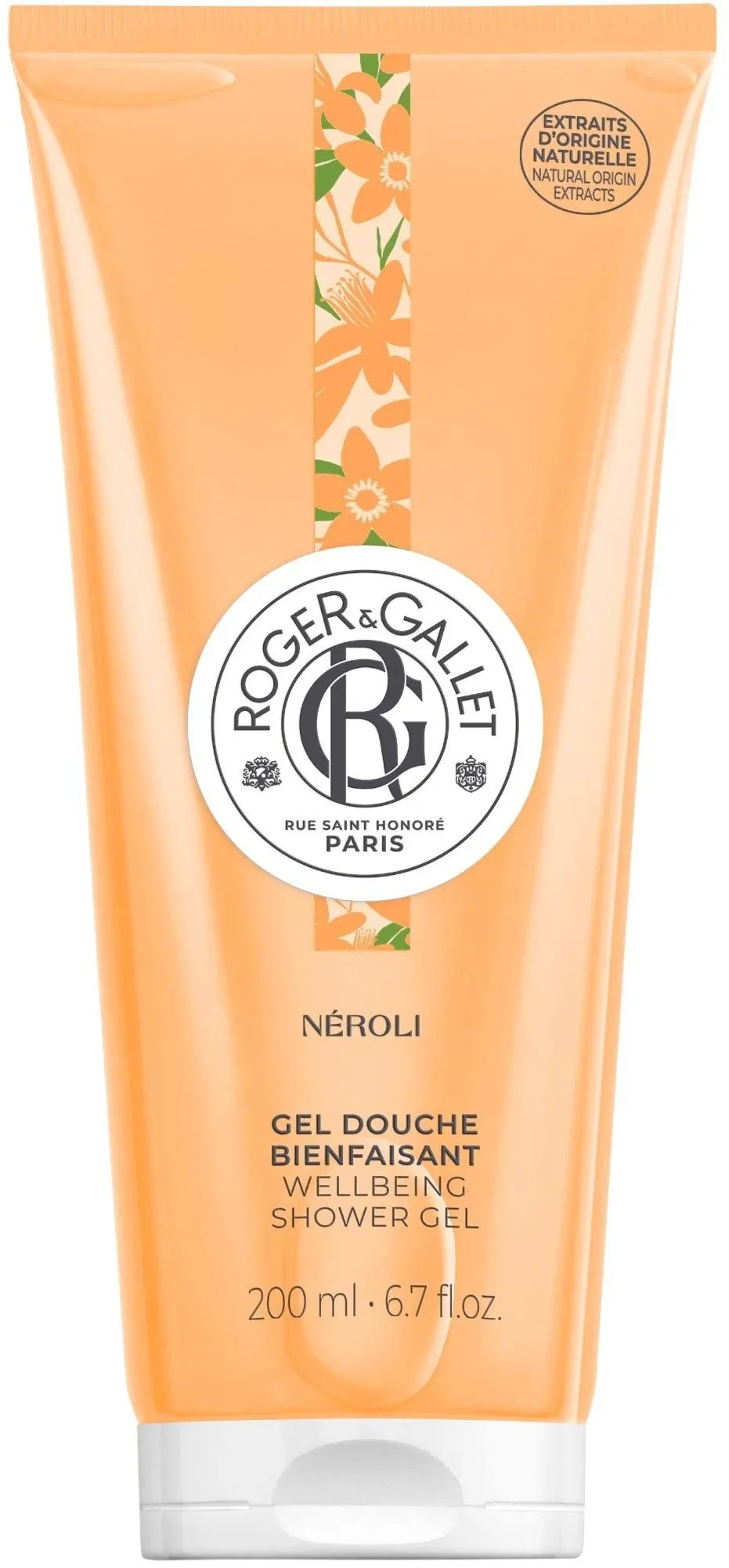 ROGER & GALLET | Body Wash & Shower Gel for Women | Neroli 6.6 Oz