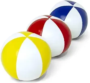 GloFX Juggling Balls [Pack of 3] for Beginners to Advanced Jugglers - No Bounce ...