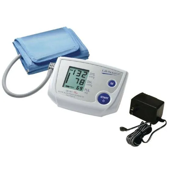 A&amp;D Medical Upper Arm Blood Pressure Monitor with AccuFit Plus Cuff New