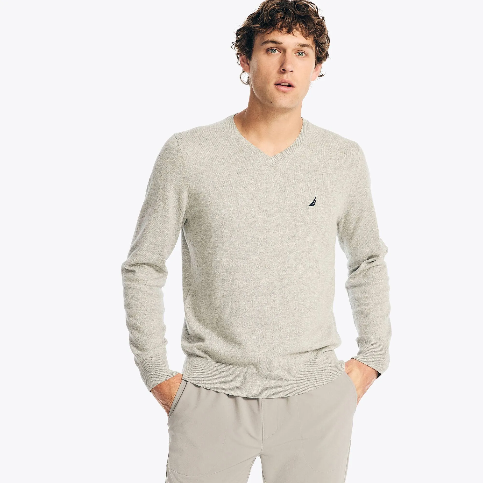 V-Neck Deck Sweater