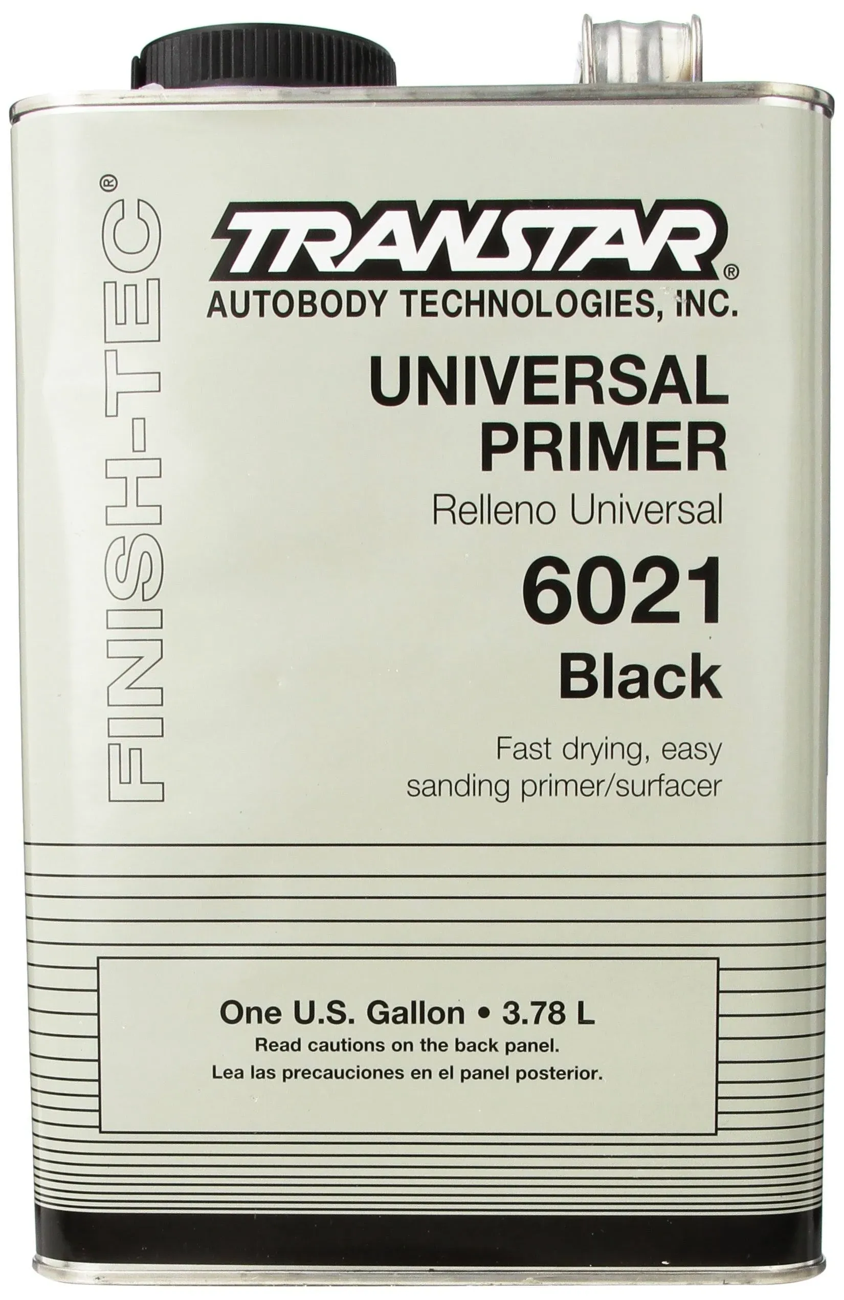 Transtar Finish-Tec 6021 Universal Automotive Primer Black (Gallon)