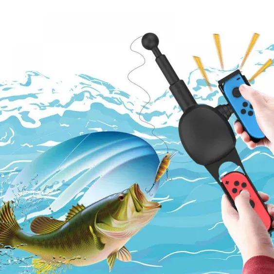 New For Switch Fishing Rod Fishing Star SWITCH Fishing Game Accessories