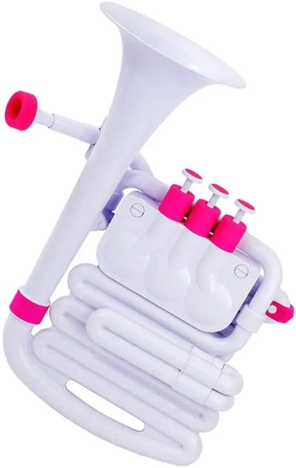 Nuvo jHorn, White/Pink (N610JHWPK)