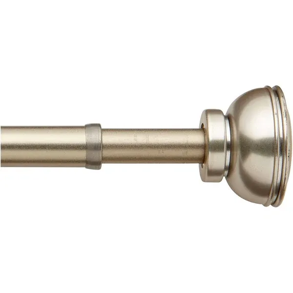 Decorative Spring Tension Rod 2436&#034; Brushed Pewt