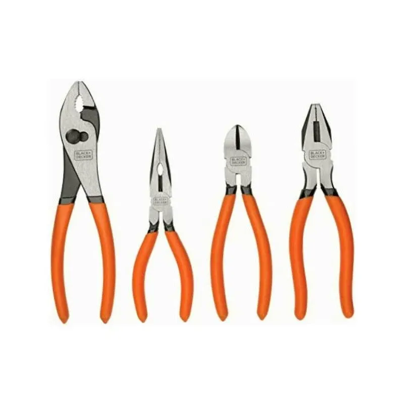 BLACK+DECKER Plier Set, 4-Piece (BDHT84002)