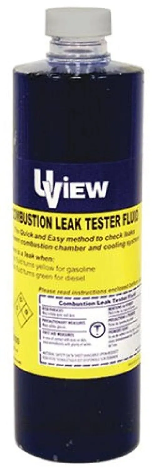 UVIEW Combustion Leak Check Test Fluid - 16 oz. Bottle