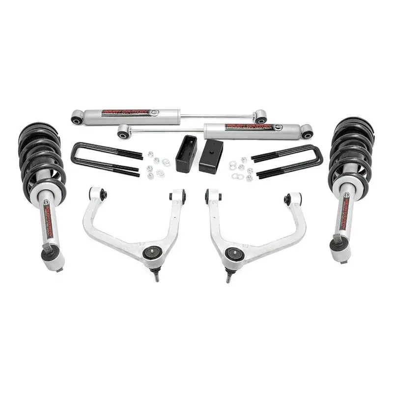 Rough Country 3.5 inch Lift Kit N3 Struts