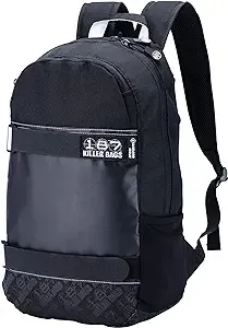 187 Killer Pads Standard Issue Backpack with Skateboard Straps