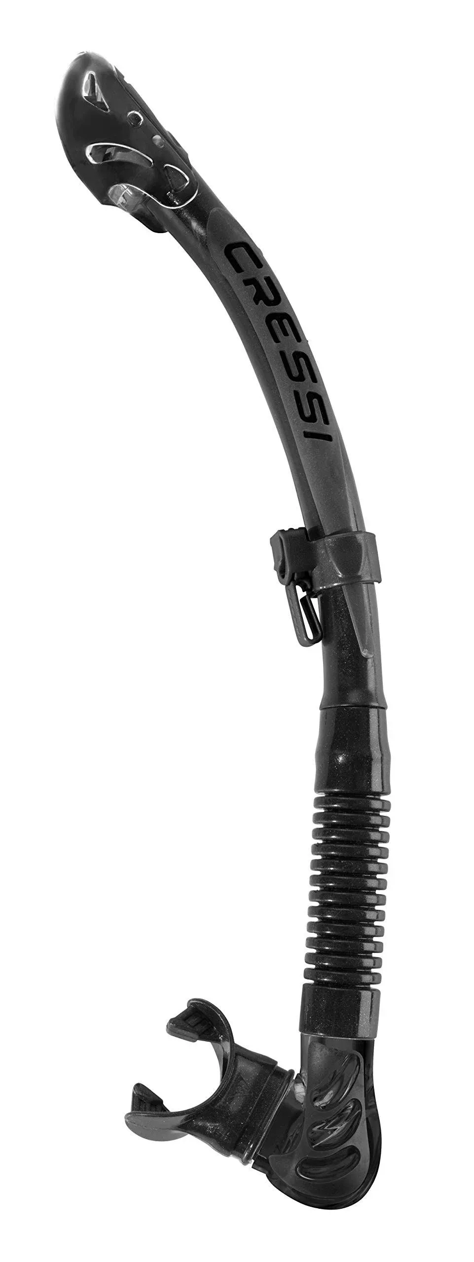 Cressi Alpha Ultra Dry Snorkel Black