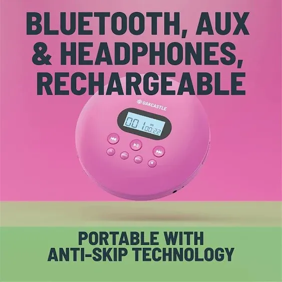 Oakcastle CD100 Portable CD Player