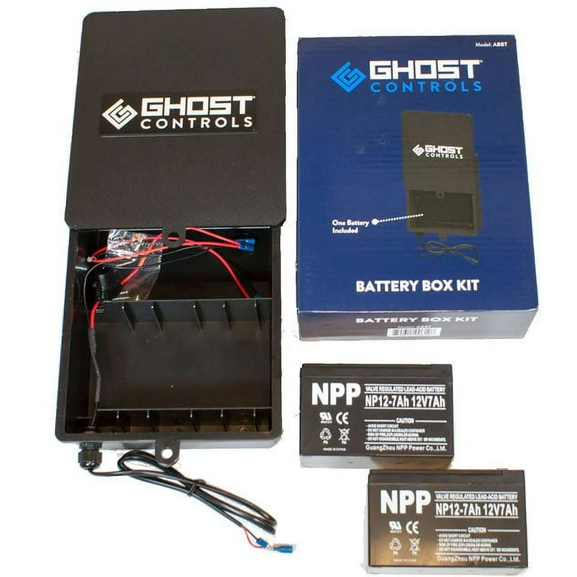 Ghost Controls ABBT2 Battery Box with 2 Batteries