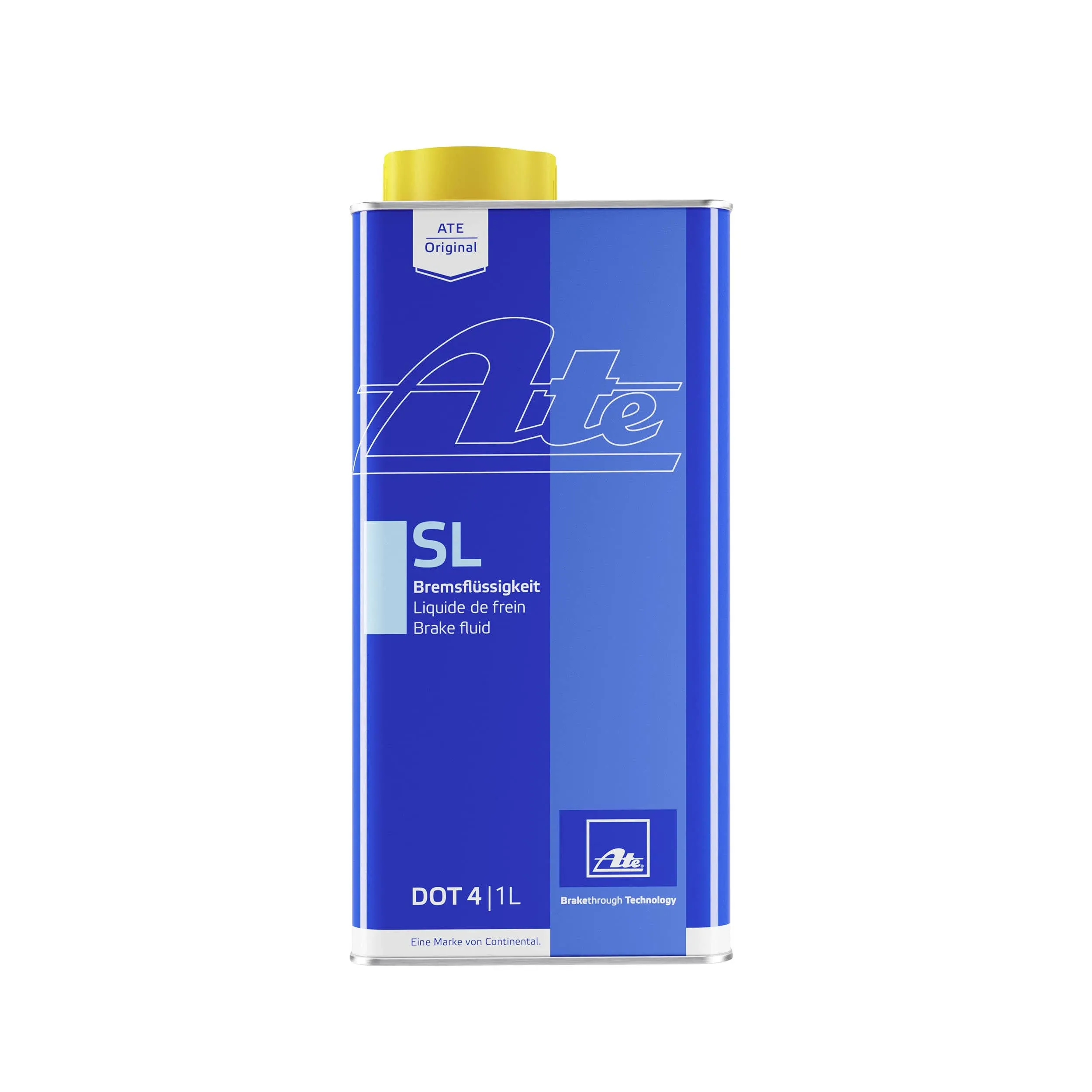 ATE Original SL DOT 4 Brake Fluid, 1 Liter Can (705802)