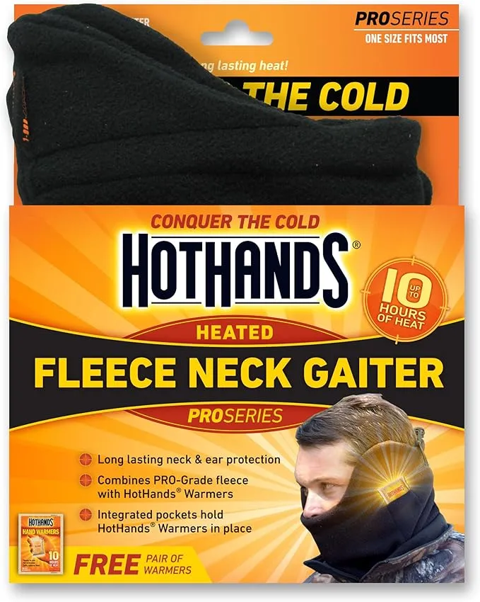 HotHands Heated Fleece Neck Gator