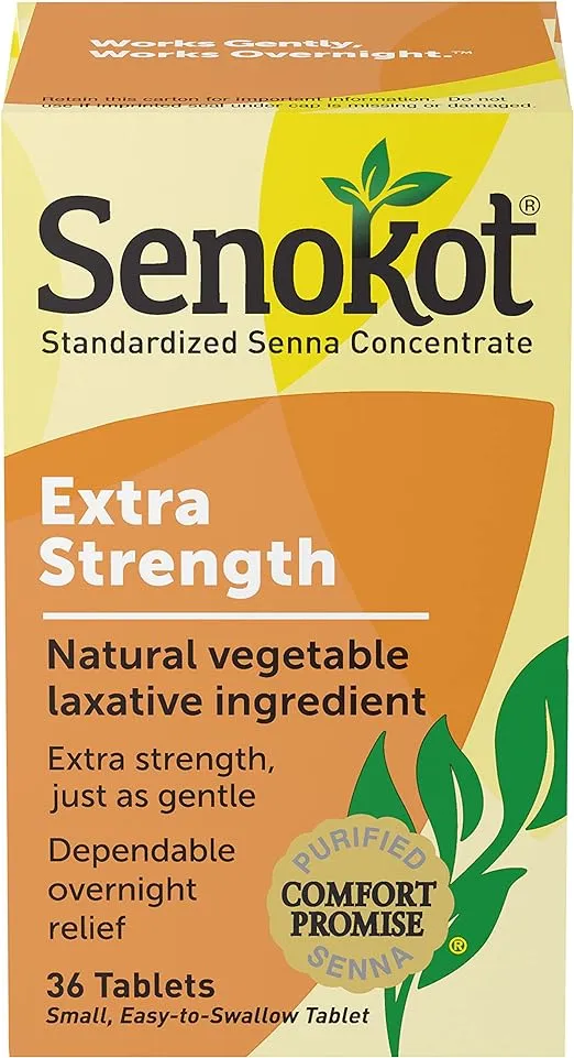 Senokot Laxative, Extra Strength, Tablets - 36 tablets