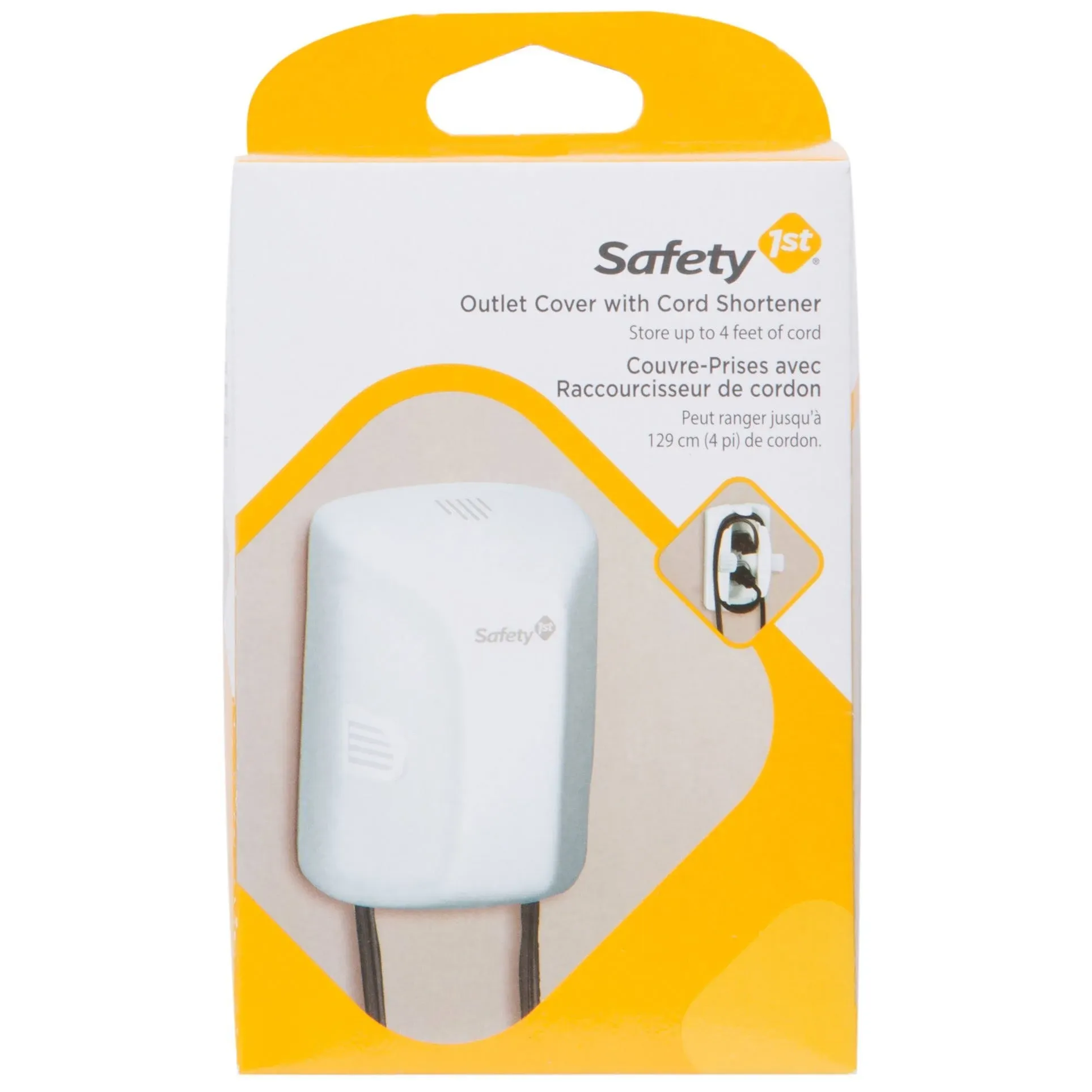 Safety 1st Outlet Cover with Cord Shortener 