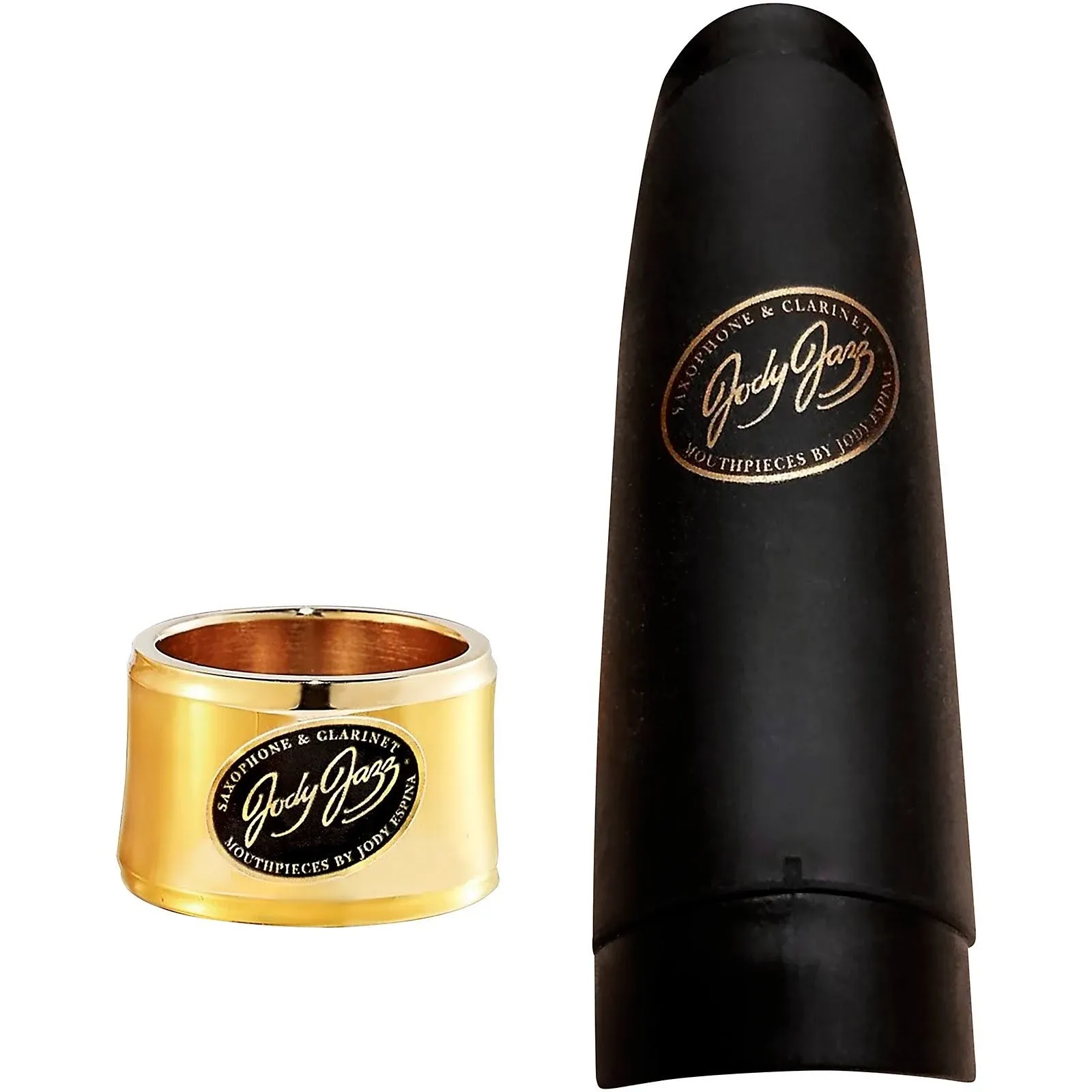 JodyJazz Power Ring HRS1 Series Ligature With Cap Gold